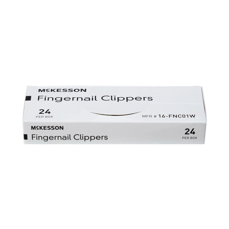 McKesson Fingernail Clippers, Thumb Squeeze Lever - 16-FNC01J-Single - LL Medico