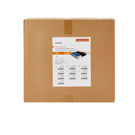 McKesson Foam and Gel Seat Cushion, 20" x 18" x 3" - 170-74014-Single - LL Medico