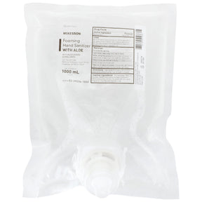 McKesson Foaming Hand Sanitizer with Aloe 1000 mL, Refill - 53-29036-1000-Single - LL Medico