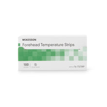 McKesson Forehead Thermometer Strip, 94 to 104 F, 100 Count - 16-TSTRP-Box - LL Medico