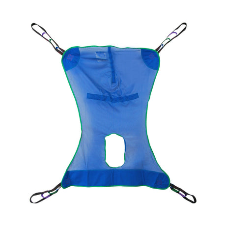 McKesson Full Body Commode Sling, Mesh, 4 or 6 Point Cradle, X-Large, 600 lb Capacity - 146-13221XL-Single - LL Medico