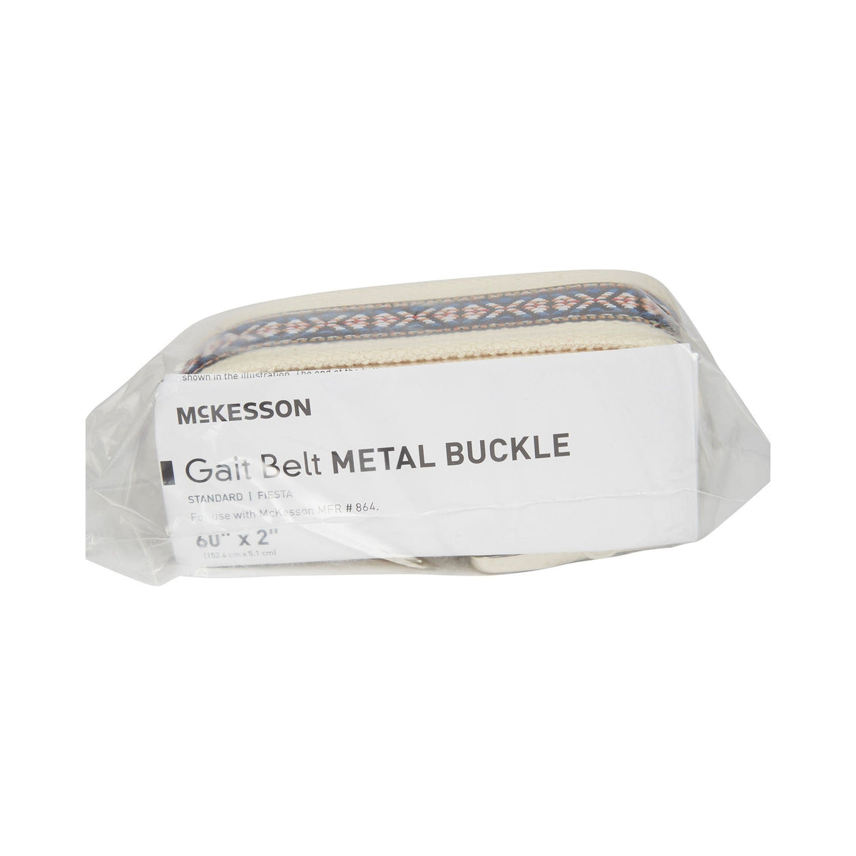 McKesson Gait Belt Fiesta Design, 60" Length - 864-Single - LL Medico