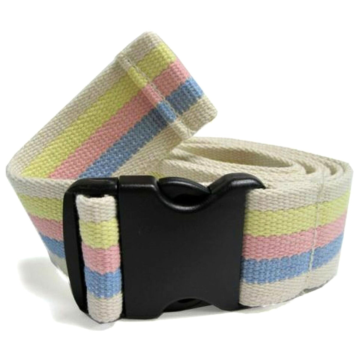 McKesson Gait Belt, Pastel Stripe, 60", Quick-Release Buckle - 860-Single - LL Medico