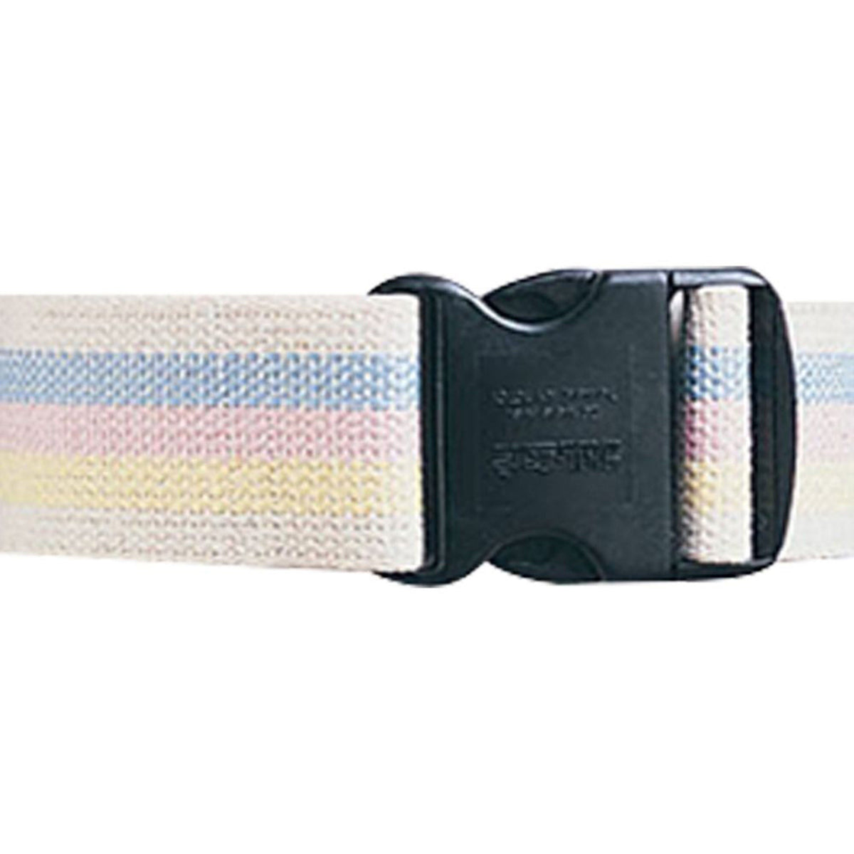McKesson Gait Belt, Pastel Stripe, 60", Quick-Release Buckle - 860-Single - LL Medico