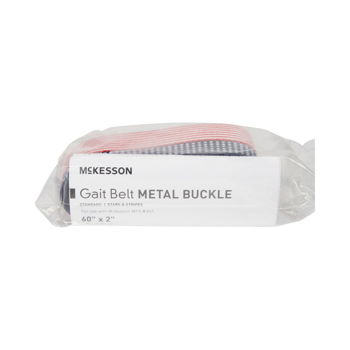 McKesson Gait Belt Stars and Stripes Design, 60" - 861-Single - LL Medico