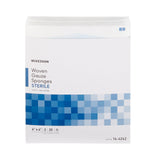 McKesson Gauze Sponge, 12 - Ply, 4x4 Inch Square, Sterile - 16-4242-Box - LL Medico