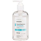 McKesson Gel Hand Sanitizer with Aloe, 8 oz. Pump Bottle - 16-1069-Single - LL Medico