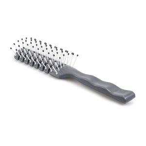 McKesson Hair Brush Gray Plastic Vented, 7.5", 63 Bristles - 955-Single - LL Medico