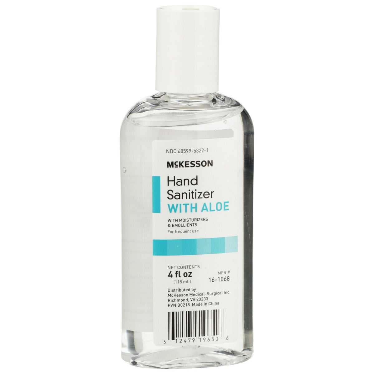 McKesson Hand Sanitizer with Aloe Gel, Fresh Scent - 16-1068-Single - LL Medico