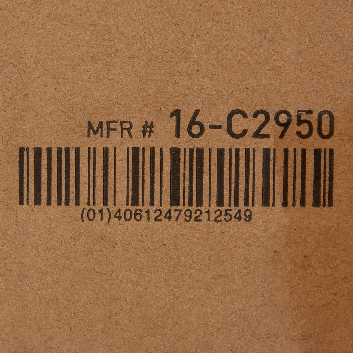McKesson Handle Comb, Plastic, Black, 8.5" - 16-C2950-Single - LL Medico