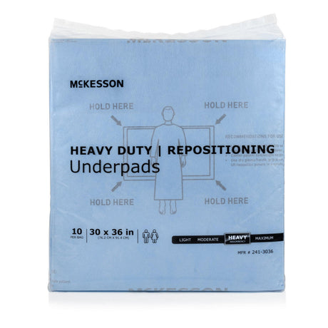 McKesson Heavy - Duty Repositioning Underpads - 241-3036-Pack - LL Medico