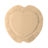McKesson Hydrocellular Foam Dressing with Silicone Adhesive Border, Sacral, Sterile, 7" x 7" Dressing, 5" x 5" Pad - 4845-Single - LL Medico