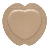 McKesson Hydrocellular Foam Dressing with Silicone Border, Sterile, Sacral, 9 x 9 In - 4841-Single - LL Medico