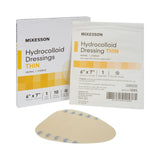 McKesson Hydrocolloid Dressing Thin with Film Backing, Sterile, Sacral, 6" x 7" - 1885-Single - LL Medico