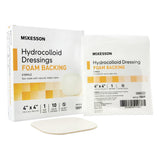 McKesson Hydrocolloid Dressing with Foam Backing, Sterile, 4" x 4" - 1889-Single - LL Medico