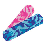 McKesson Kids Adhesive Bandages, Sterile, Plastic Strip, Blue/Pink Camo, 3/4" x 3" - 16-4836-Box - LL Medico