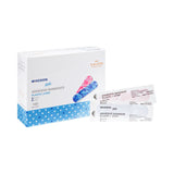 McKesson Kids Adhesive Bandages, Sterile, Plastic Strip, Blue/Pink Camo, 3/4" x 3" - 16-4836-Box - LL Medico
