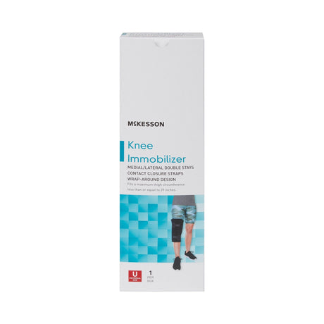 McKesson Knee Immobilizer, Universal Size, 12" Length - 155-79-96012-Single - LL Medico