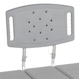 McKesson Knocked Down Bariatric Bath Transfer Bench, 18.25" to 23.25" Seat Height, 500 lb Capacity - 146-12025KD-1-Single - LL Medico