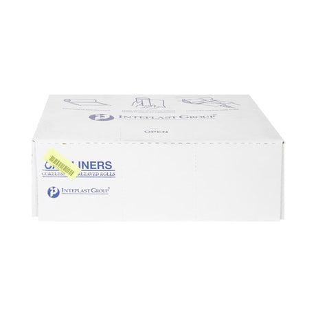 McKesson Light Duty Trash Bag, Clear, 30 gal, 8 Mic, 30 x 37", HDPE, Star Seal Bottom, Coreless Roll - S303708N-Case - LL Medico