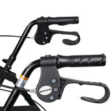 McKesson Lightweight 4 Wheel Rollator Walker, Black - 146-R726BK - LL Medico