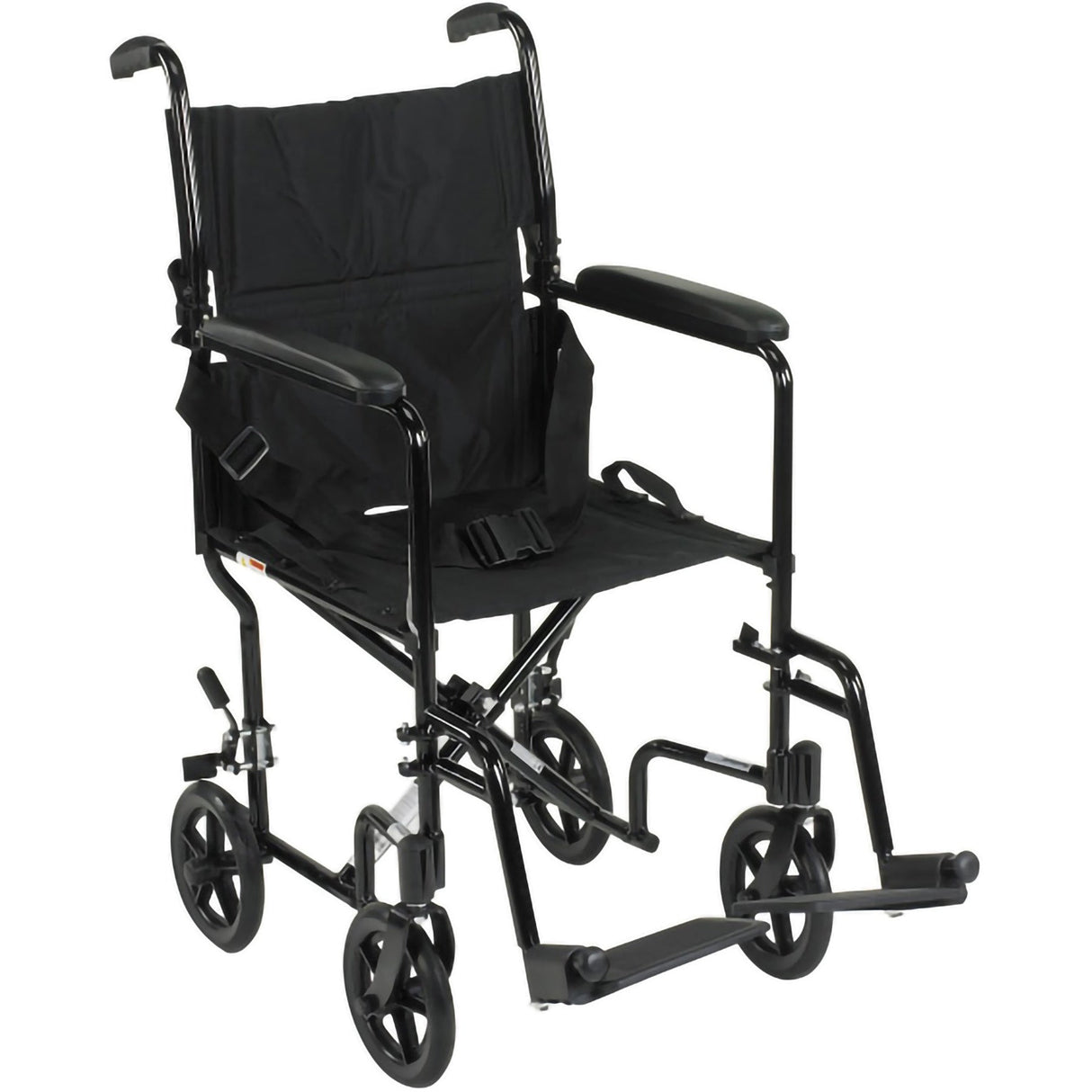 McKesson Lightweight Aluminum Transport Chair - 146-ATC19-BK - LL Medico