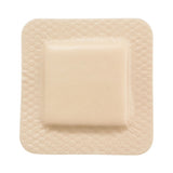 McKesson Lite Thin Foam Dressing with Silicone Gel Border, Square Sterile - 4872-Single - LL Medico