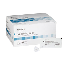 McKesson Lubricating Jelly, 3 Gram Individual Packets - 16-8942-Box - LL Medico
