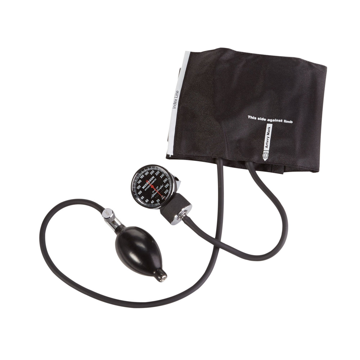 McKesson Lumeon Aneroid Sphygmomanometer, Pocket, Adult Cuff - 01-720-11ABKGM-Box - LL Medico