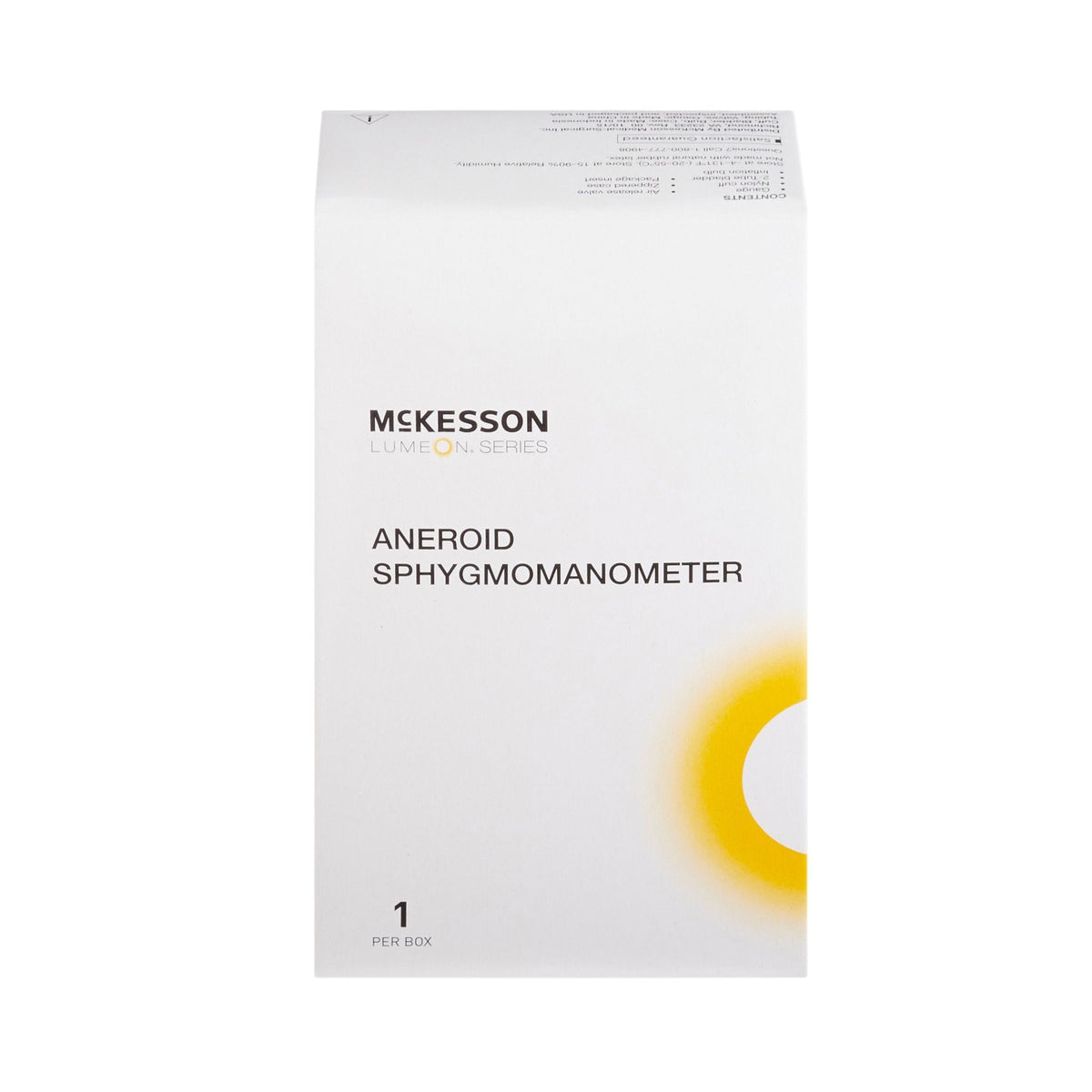 McKesson Lumeon Aneroid Sphygmomanometer with Cuff, Large Adult - 01-720-12XBDGM-Box - LL Medico