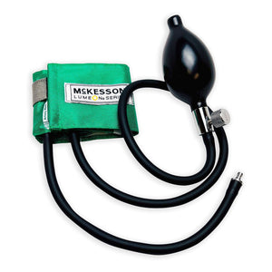 McKesson LUMEON Blood Pressure Cuff and Bulb, Child, 13.9 to 19.5 cm - 01-865-9CGRGM-Box - LL Medico