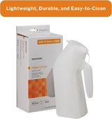 McKesson Male Urinal with Lid - 51-H140-01 - LL Medico