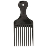 McKesson Mini Hair Pick, Black, 5.3" - 16-C567-Single - LL Medico