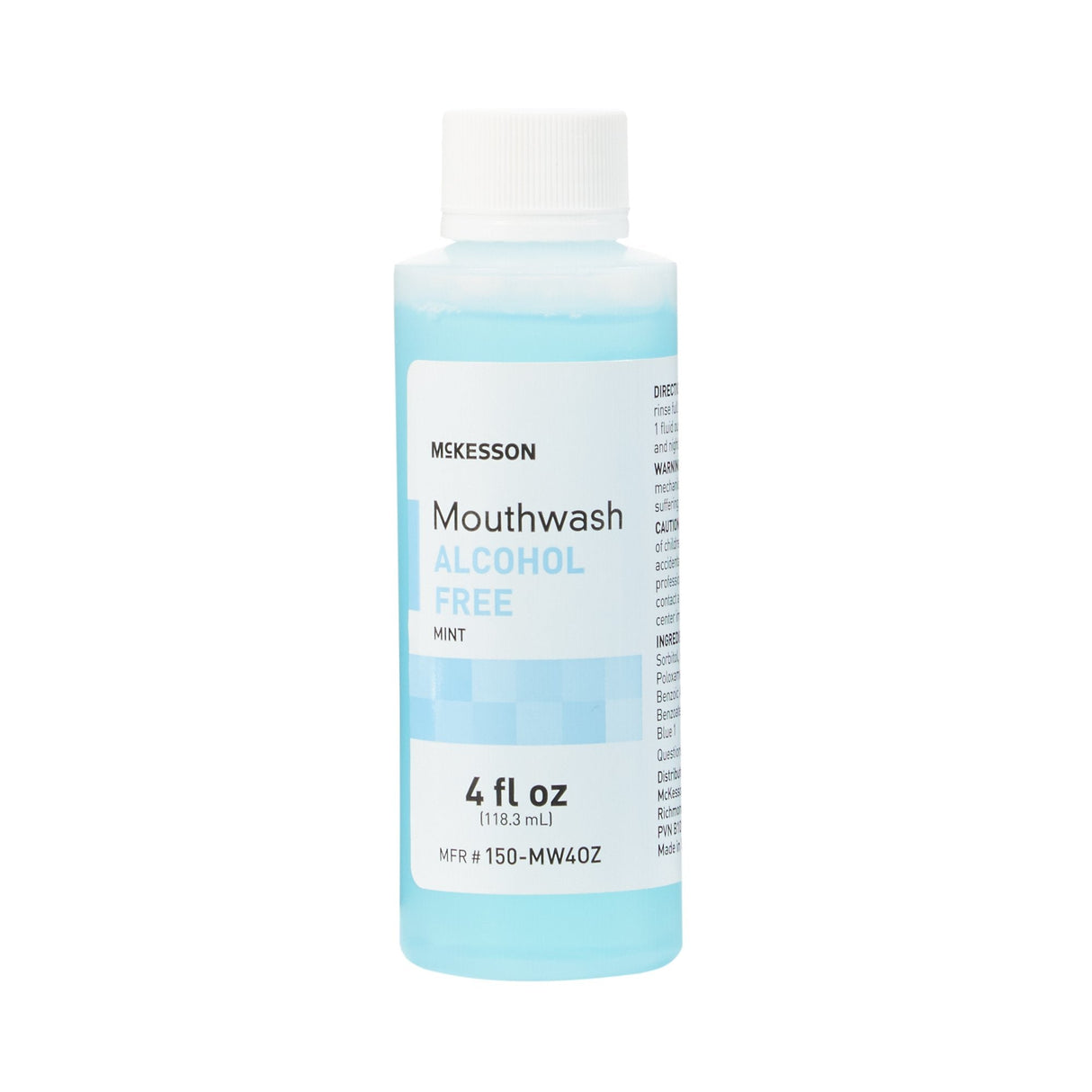 McKesson Mouthwash, 4 oz Bottle - 150-MW4OZ-Single - LL Medico