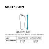 McKesson Night Splint Dorsal, Open Heel, Contact Closure Straps - 155-14040S-M-Single - LL Medico