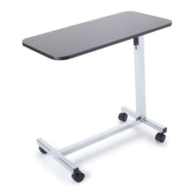 McKesson Non-Tilt Overbed Table, H-Base, Spring Assisted Lift, 28.25" to 43.25" Height Range - 16-11610-Case - LL Medico