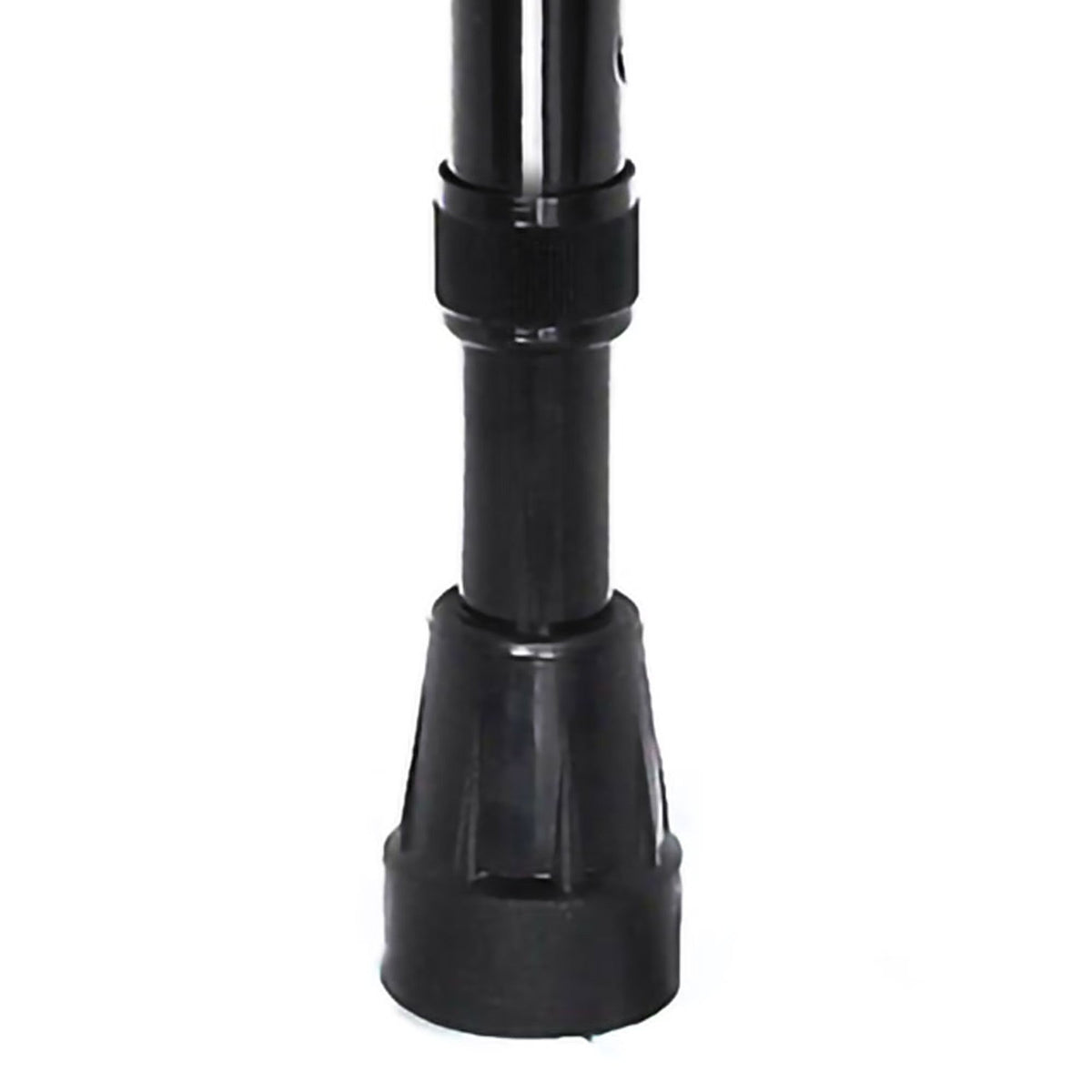 McKesson Offset Cane, Adjustable Steel, Black, 29.75" to 37.75" Height - 146-10305-6-Single - LL Medico