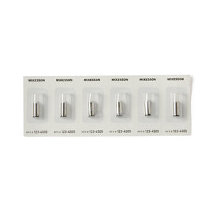McKesson Ophthalmoscope Replacement Bulb, Halogen, 3.5 Volt, 2.5 Watt, Fits 04900 Series - 123-4505-Single - LL Medico