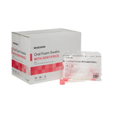 McKesson Oral Swabstick Foam Tip Dentifrice, Mint, 10 per Pack - 4834-Pack - LL Medico