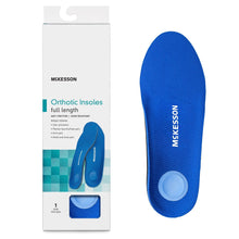 McKesson Orthotic Insoles Full Length, 1 Pair - 16-1005-01B-Box - LL Medico