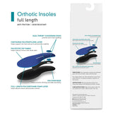 McKesson Orthotic Insoles Full Length, Size D - 16-1005-01D-Box - LL Medico