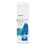 McKesson Orthotic Insoles Full Length, Size D - 16-1005-01D-Box - LL Medico