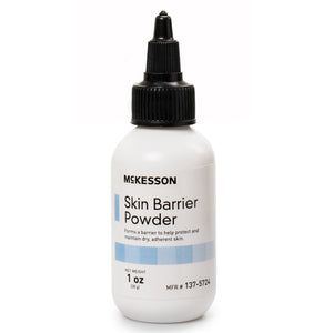 McKesson Ostomy Barrier Powder, 1-ounce Puff Bottle - 137-5724-Single - LL Medico