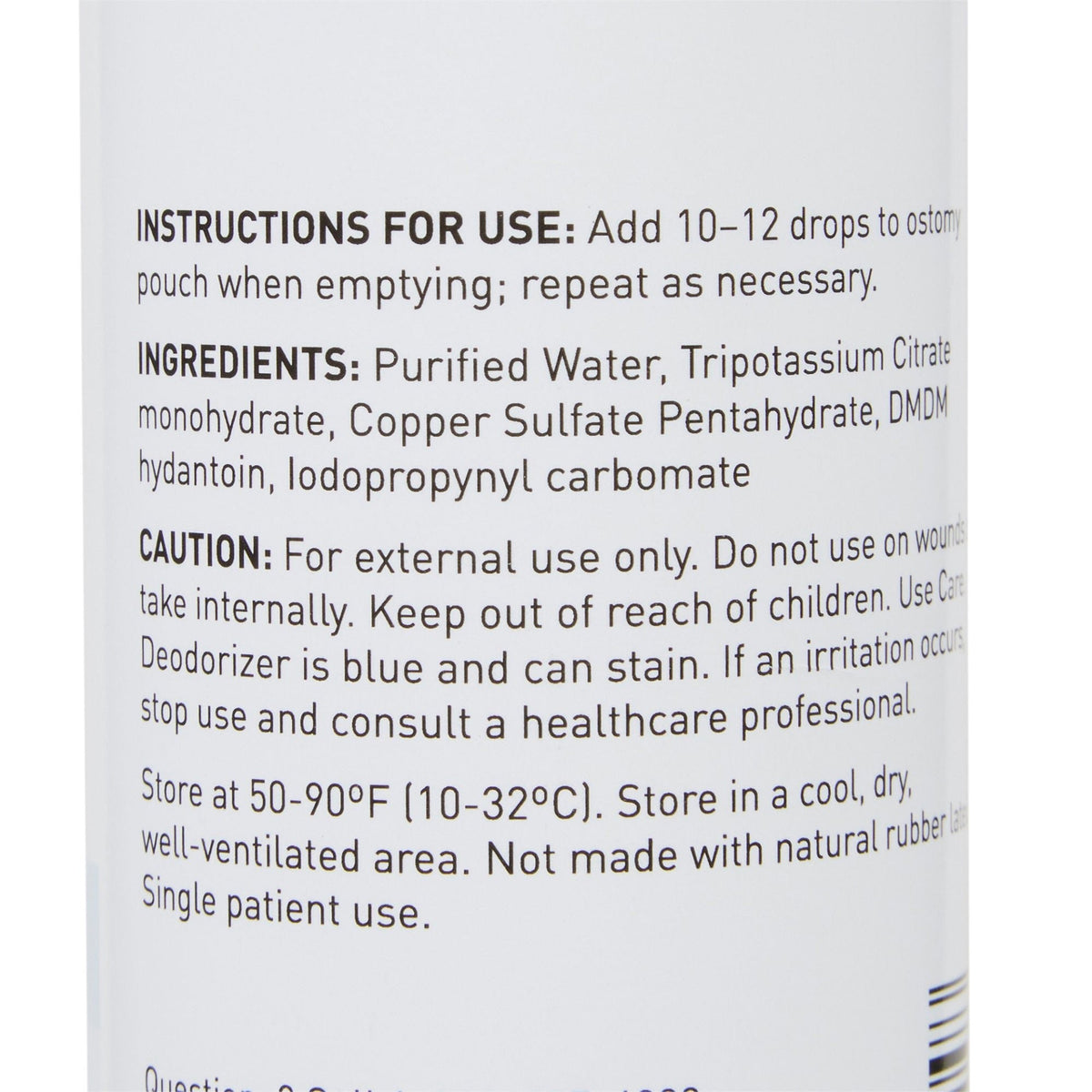 McKesson Ostomy Pouch Deodorizer, 8 fl oz - 137-5720-Single - LL Medico