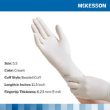 McKesson Perry Performance Plus Latex Surgical Gloves, Powder-Free, Sterile - 20-1055N-Box - LL Medico