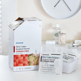 McKesson Perry Latex Surgical Gloves, Powder-Free, Sterile - 20-1055N-Box - LL Medico