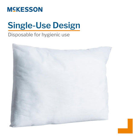 McKesson Pillow Case, Blue, Standard, 21" x 30" - 18-918-Case - LL Medico