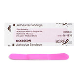 McKesson Pink Adhesive Strip, 3/4 x 3 Inch