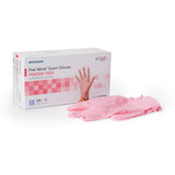 McKesson Pink Nitrile Nitrile Exam Glove, Extra Large, Pink - 14-6NPNK8-Box - LL Medico