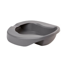 McKesson Pontoon Bedpan, Graphite, 2 Quart, 15" Length - 56-80217A-Single - LL Medico